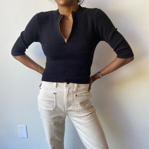 Pari Desai Zip Up Top